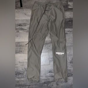 Fear of god essentials track pants size M taupe colorway purchased from PacSun